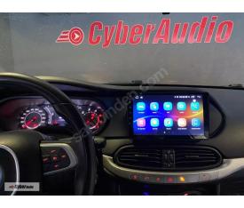 CYBERAUDIO FİAT EGEA KABLOSUZ CARPLAY MULTİMEDYA NAVİGASYON 4/64 GB ANDROİD SİSTEMLERİ