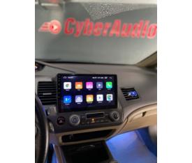 CYBERAUDIO HONDA CIVIC FD6 2008 2011 MODEL KABLOSUZ CARPLAY MULTİMEDYA NAVİGASYON 4/64 GB ANDROİD SİSTEMLERİ