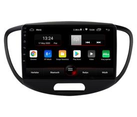 CYBERAUDIO HYUNDAI İ10 2008 2012 MODEL KABLOSUZ CARPLAY MULTİMEDYA NAVİGASYON 4/64 GB ANDROİD SİSTEMLERİ