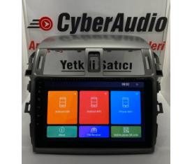 CYBERAUDIO TOYOTA COROLLA 2007 2013 MODEL CARPLAY MULTİMEDYA NAVİGASYON ANDROİD SİSTEMLERİ