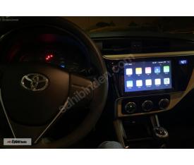 CYBERAUDIO TOYOTA COROLLA 2016 2018 MODEL CARPLAY MULTİMEDYA NAVİGASYON ANDROİD SİSTEMLERİ