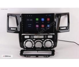 CYBERAUDIO TOYOTA HILUX 2008 2014 MODEL CARPLAY MULTİMEDYA NAVİGASYON ANDROİD SİSTEMLERİ