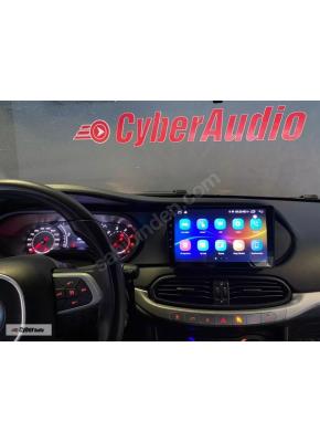 CYBERAUDIO FİAT EGEA KABLOSUZ CARPLAY MULTİMEDYA NAVİGASYON 4/64 GB ANDROİD SİSTEMLERİ