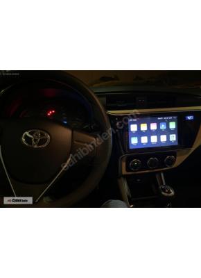 CYBERAUDIO TOYOTA COROLLA 2016 2018 MODEL CARPLAY MULTİMEDYA NAVİGASYON ANDROİD SİSTEMLERİ