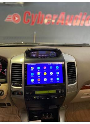 CYBERAUDIO TOYOTA LAND CRUSIER PRADO 2004 2009 MODEL KABLOSUZ CARPLAY MULTİMEDYA NAVİGASYON 4/64 GB ANDROİD SİSTEMLERİ