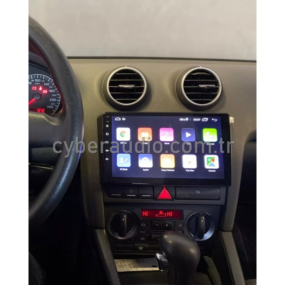 AUDİ A3 2008 2012 MODEL KABLOSUZ CARPLAY MULTİMEDYA NAVİGASYON ANDROİD