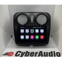 CYBERAUDIO DACİA SANDERO LOGAN KABLOSUZ CARPLAY MULTİMEDYA NAVİGASYON 4/64 GB ANDROİD SİSTEMLERİ