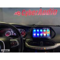 CYBERAUDIO FİAT EGEA KABLOSUZ CARPLAY MULTİMEDYA NAVİGASYON 4/64 GB ANDROİD SİSTEMLERİ