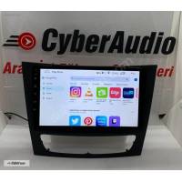 CYBERAUDIO MERCEDES E SERİSİ W211 KABLOSUZ CARPLAY MULTİMEDYA NAVİGASYON 4/64 GB ANDROİD SİSTEMLERİ