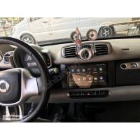 CYBERAUDIO MERCEDES SMART 2011 2015 MODEL KABLOSUZ CARPLAY MULTİMEDYA NAVİGASYON 4/64 GB ANDROİD SİSTEMLERİ