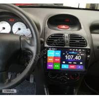 CYBERAUDIO PEUGEOT 206 KABLOSUZ CARPLAY MULTİMEDYA NAVİGASYON 4/64 GB ANDROİD SİSTEMLERİ