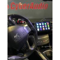 CYBERAUDIO PEUGEOT 308 S KABLOSUZ CARPLAY MULTİMEDYA NAVİGASYON 4/64 GB ANDROİD SİSTEMLERİ