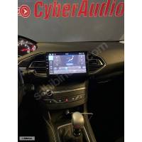 CYBERAUDIO PEUGEOT 308 S KABLOSUZ CARPLAY MULTİMEDYA NAVİGASYON 4/64 GB ANDROİD SİSTEMLERİ