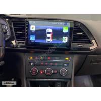 CYBERAUDIO SEAT LEON KABLOSUZ CARPLAY MULTİMEDYA NAVİGASYON 4/64 GB ANDROİD SİSTEMLERİ