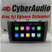 CYBERAUDIO TOYOTA AVENSIS 2008 2014 MODEL KABLOSUZ CARPLAY MULTİMEDYA NAVİGASYON 4/64 GB ANDROİD SİSTEMLERİ