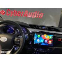 CYBERAUDIO TOYOTA HILUX 2018 2022 MODEL CARPLAY MULTİMEDYA NAVİGASYON ANDROİD SİSTEMLERİ