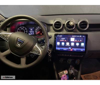 CYBERAUDIO DACİA DUSTER 2018 2022 KABLOSUZ CARPLAY MULTİMEDYA NAVİGASYON 4/64 GB ANDROİD SİSTEMLERİ