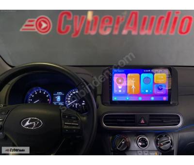 CYBERAUDIO HYUNDAI KONA KABLOSUZ CARPLAY MULTİMEDYA NAVİGASYON 4/64 GB ANDROİD SİSTEMLERİ