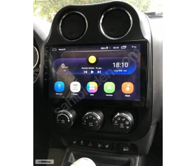 CYBERAUDIO JEEP COMPASS 2010 2015 MODEL KABLOSUZ CARPLAY MULTİMEDYA NAVİGASYON 4/64 GB ANDROİD SİSTEMLERİ