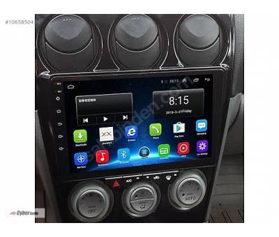 CYBERAUDIO MAZDA 6 2005 2008 MODEL KABLOSUZ CARPLAY MULTİMEDYA NAVİGASYON 4/64 GB ANDROİD SİSTEMLERİ