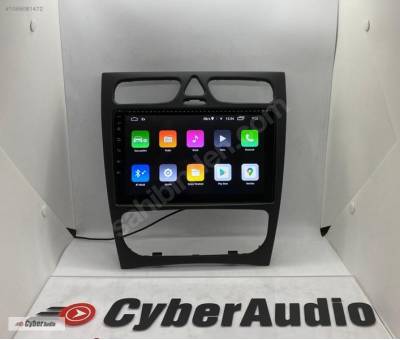 CYBERAUDIO MERCEDES C SERISI (W203) / GLK SERISI (C209) KABLOSUZ CARPLAY MULTİMEDYA NAVİGASYON 4/64 GB ANDROİD SİSTEMLERİ