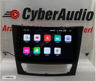 CYBERAUDIO MERCEDES E SERİSİ W211 KABLOSUZ CARPLAY MULTİMEDYA NAVİGASYON 4/64 GB ANDROİD SİSTEMLERİ