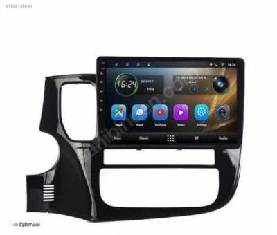 CYBERAUDIO MITSUBISHI OUTLANDER KABLOSUZ CARPLAY MULTİMEDYA NAVİGASYON ANDROİD SİSTEMLERİ