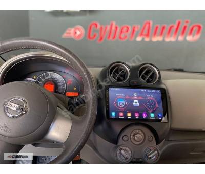 CYBERAUDIO NISSAN MICRA 2010 2016 MODEL KABLOSUZ CARPLAY MULTİMEDYA NAVİGASYON ANDROİD SİSTEMLERİ