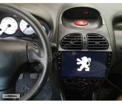 CYBERAUDIO PEUGEOT 206 KABLOSUZ CARPLAY MULTİMEDYA NAVİGASYON ANDROİD SİSTEMLERİ