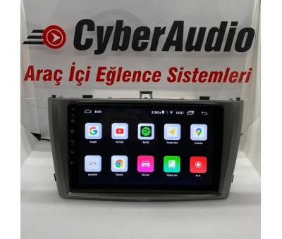 CYBERAUDIO TOYOTA AVENSIS 2009 2015  MODEL CARPLAY MULTİMEDYA NAVİGASYON ANDROİD SİSTEMLERİ