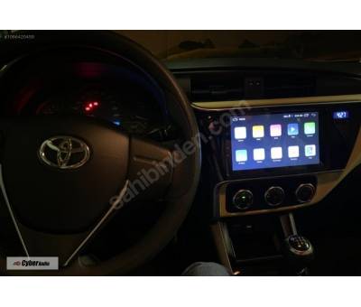 CYBERAUDIO TOYOTA COROLLA 2016 2018 MODEL CARPLAY MULTİMEDYA NAVİGASYON ANDROİD SİSTEMLERİ